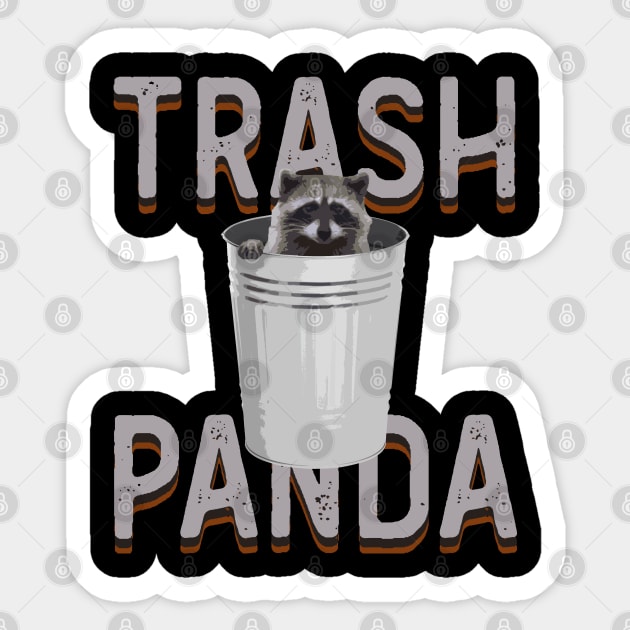 Trash Panda Sticker by giovanniiiii